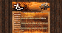 Desktop Screenshot of mazur2007.pl